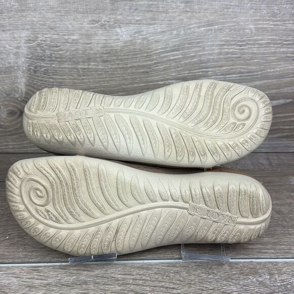 Naot Avena Stone Tan Nubuck Women’s Sz 7/EU 38 Metallic Lace Up Oxford Shoes - Picture 8 of 10